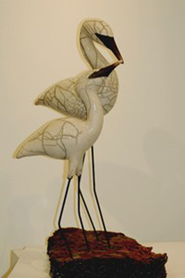 Sculpture, céramiste, céramique, poterie, terre, grès, porcelaine, Raku, Royan, Saint Augustin, Charente Maritime