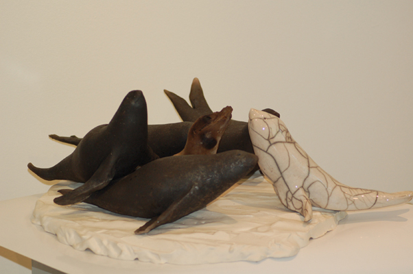 Sculpture, céramiste, céramique, poterie, terre, grès, porcelaine, Raku, Royan, Saint Augustin, Charente Maritime