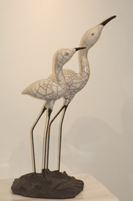 Sculpture, céramiste, céramique, poterie, terre, grès, porcelaine, Raku, Royan, Saint Augustin, Charente Maritime