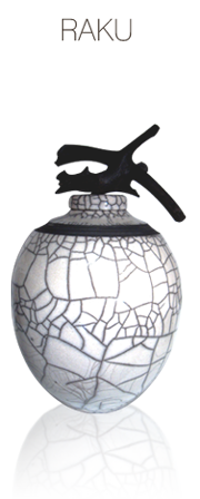 raku - Sculpture, céramiste, céramique, poterie, terre, grès, porcelaine, Raku, Royan, Saint Augustin, Charente Maritime